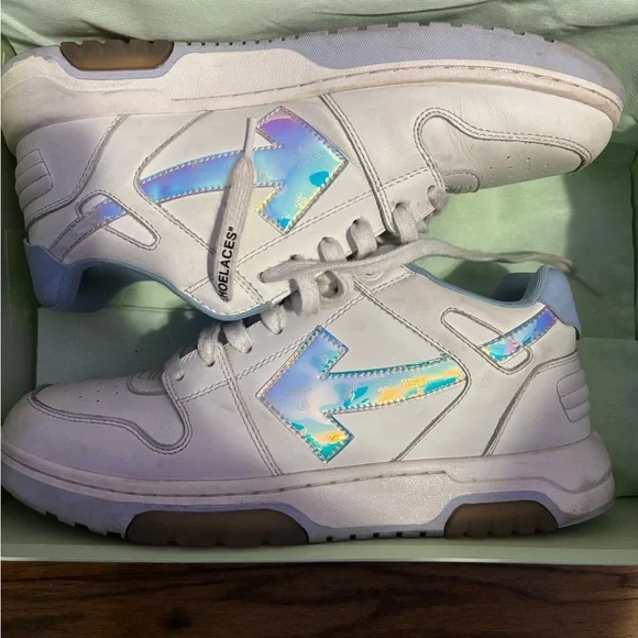 Off-White Blue Sneakers
